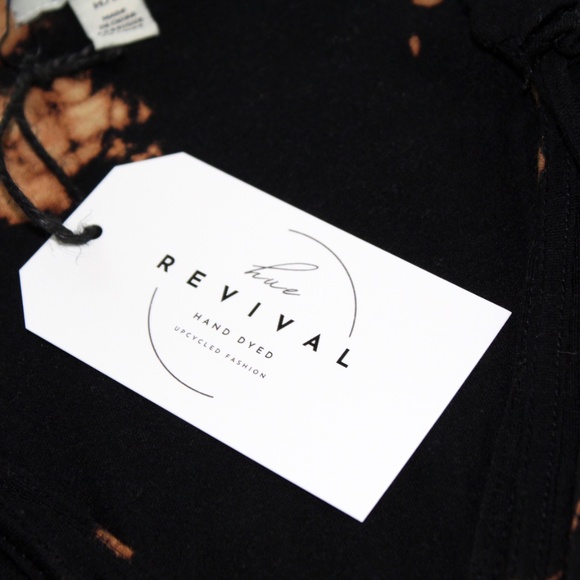 Handmade tie dye Bordeaux for Anthropologie blouse by Hue Revival - Picture 9 of 13